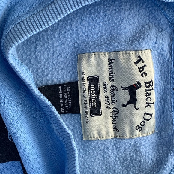 Sm bleach stain on one sleeve.  Green highlighter/marker as shown. - Picture 3 of 5